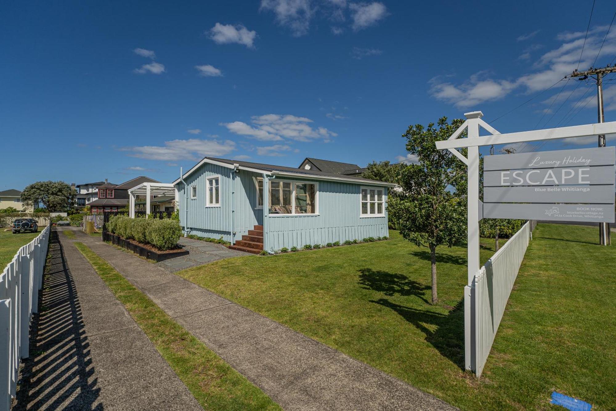 Blue Belle Cottage Whitianga Exterior foto