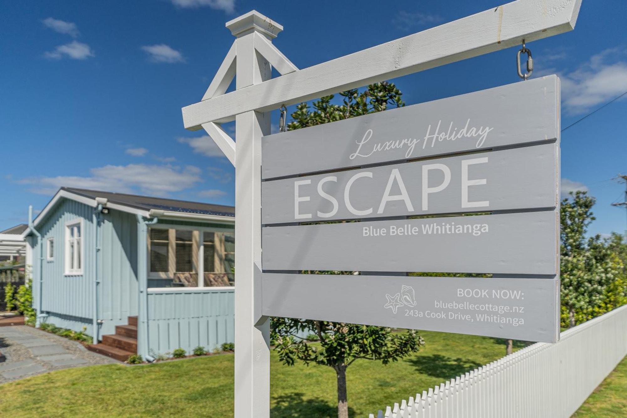 Blue Belle Cottage Whitianga Exterior foto